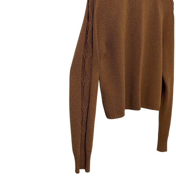 NWOT St John Sport Women Wool Bld Cardigan Sweater Size L - Picture 3 of 5